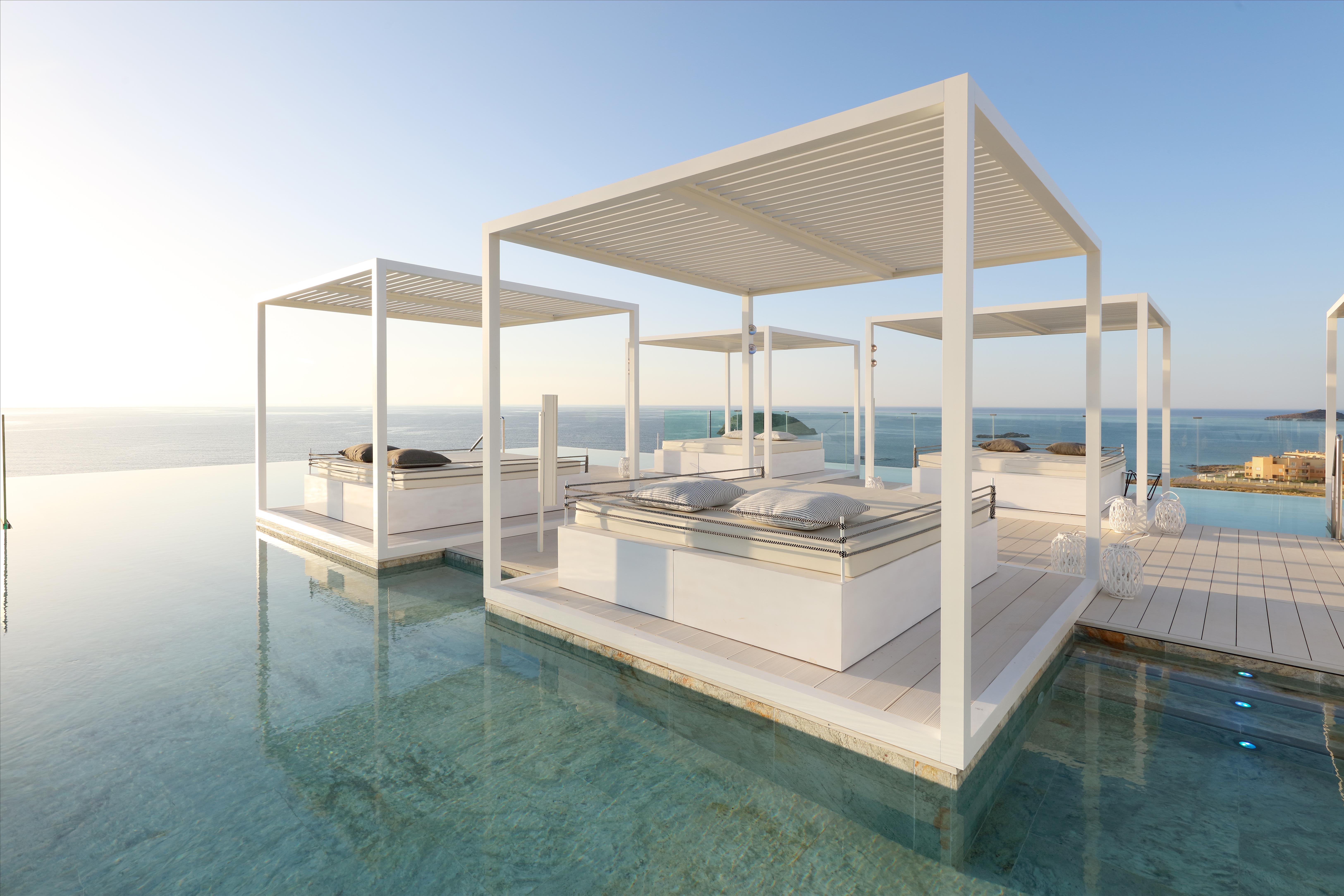 Bless Hotel Ibiza - The Leading Hotels Of The World Es Cana Exterior foto The Sky Bar